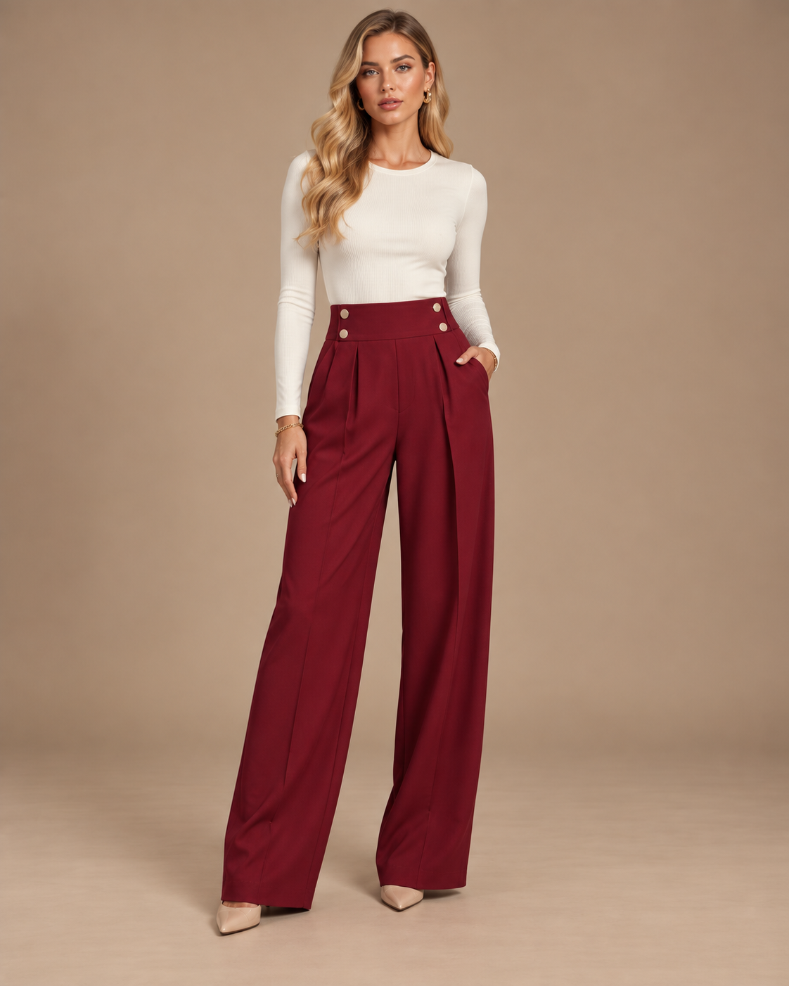 The Kensington Button-Waist Trousers