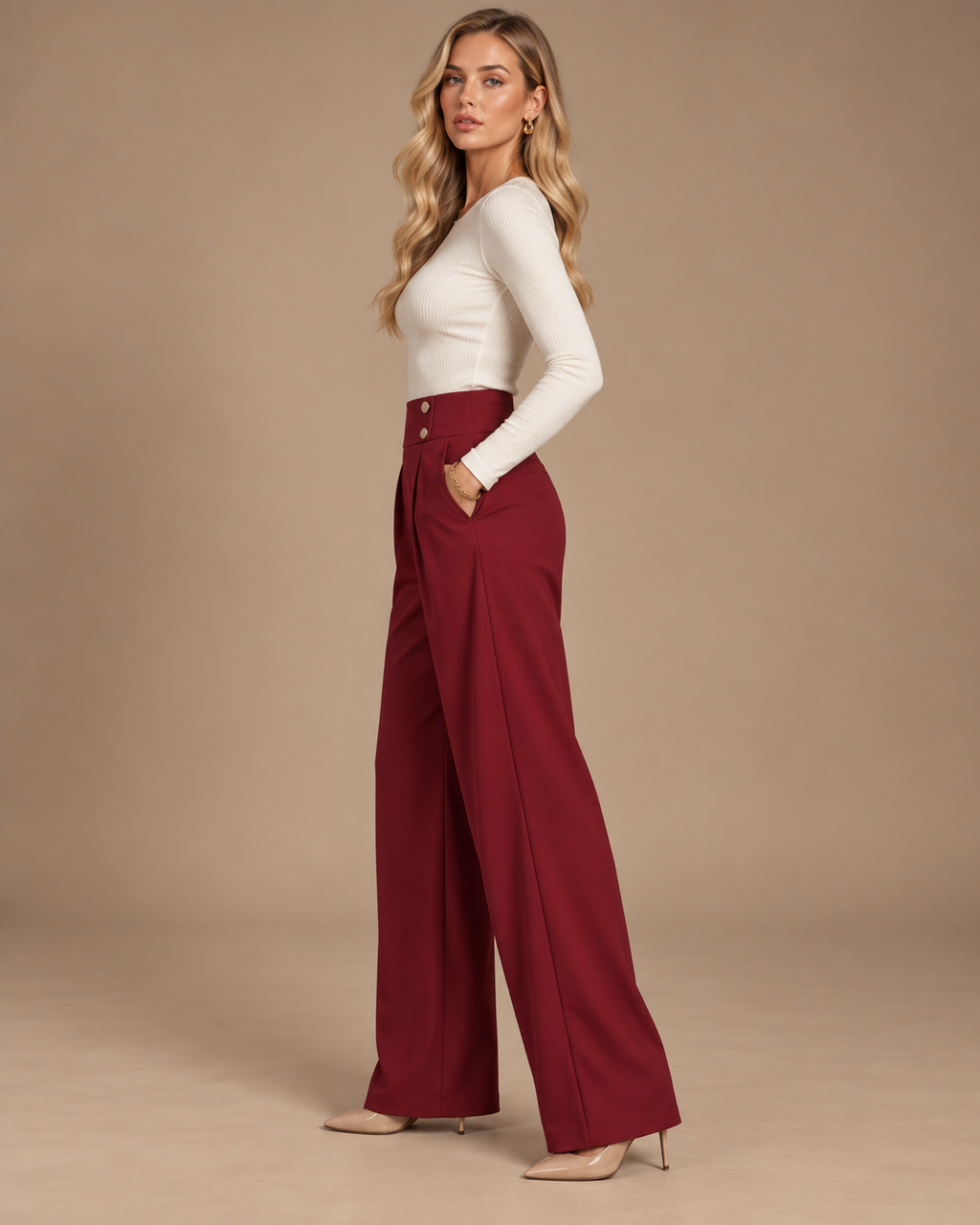 The Kensington Button-Waist Trousers