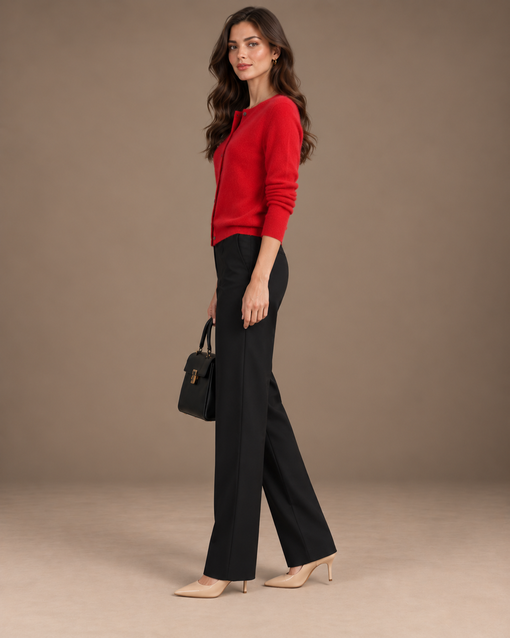 The Marlowe Cashmere-Feel Cardigan