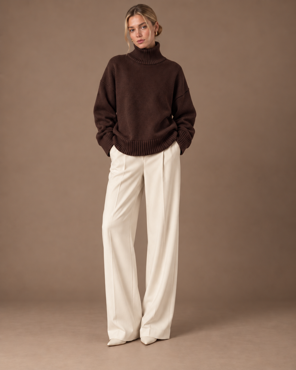 The Sloane Roll-Neck Knit