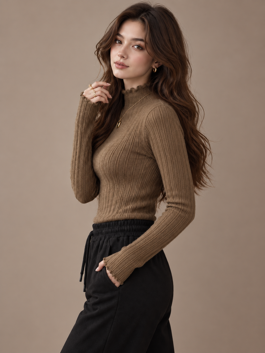 The Seraphine Ribbed Knit