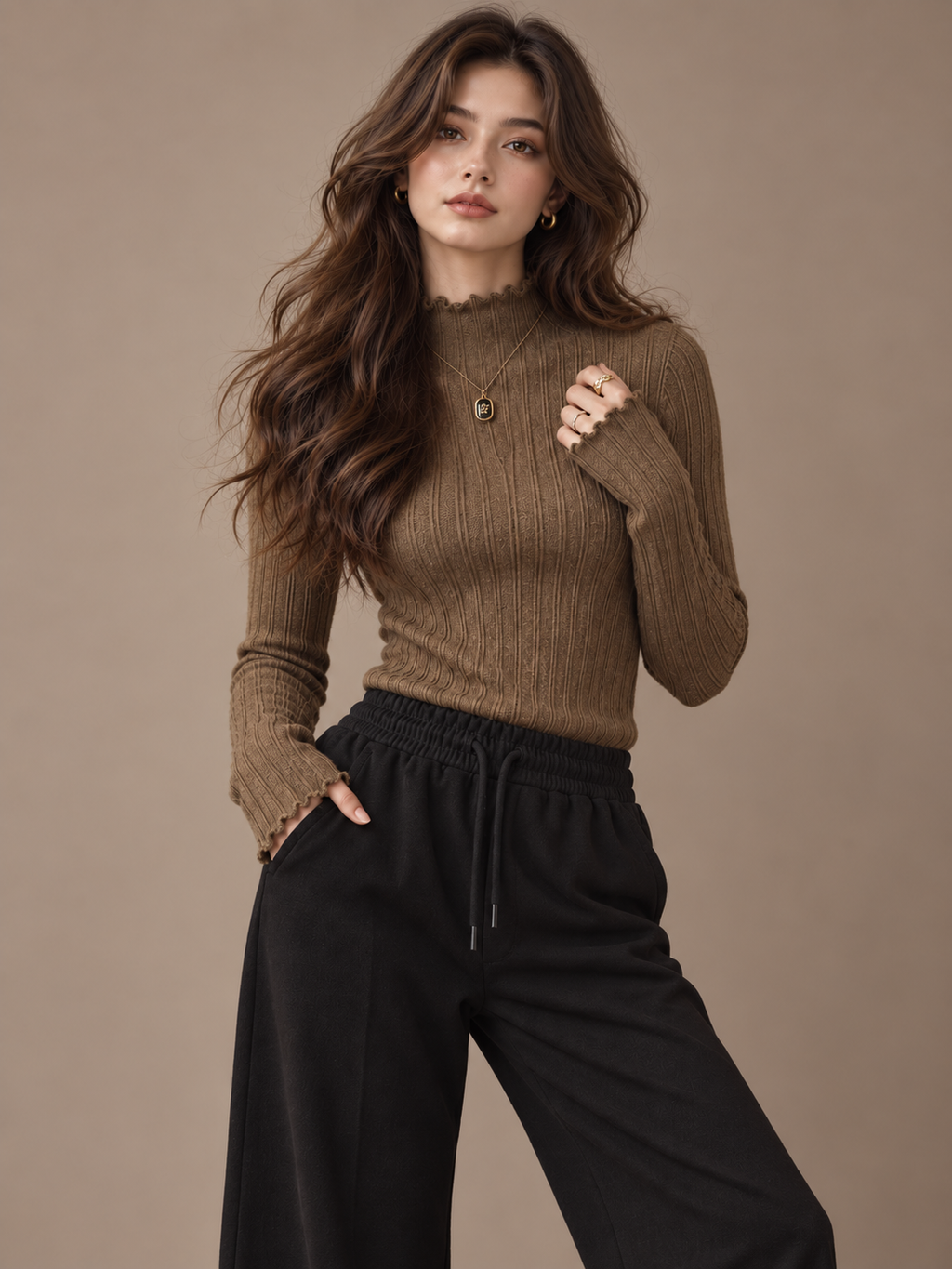 The Seraphine Ribbed Knit