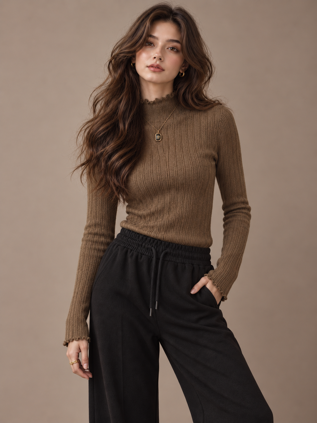 The Seraphine Ribbed Knit
