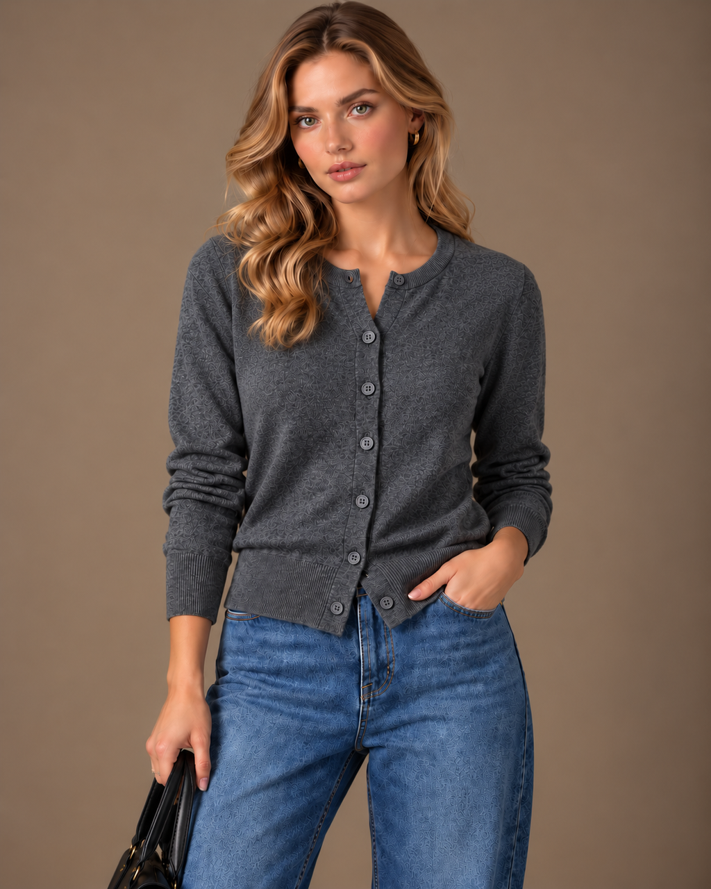 The Elowen Button Knit