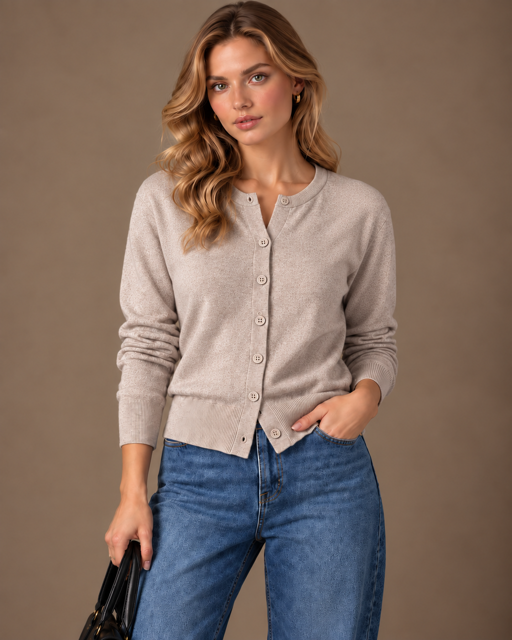 The Elowen Button Knit