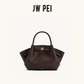JW PEI HANA Tote Bag Dumpling Bun Small Women's Shoulder Crossbody Bag High Quality Handheld Small Bag Women'sMedium Faux Suede