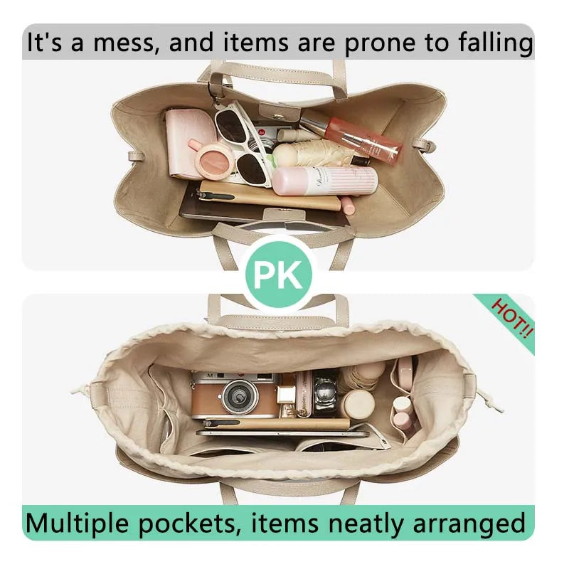 Bag Lining Storage Purse Fit For Cyme Mini Tote Insert Organizer For Cyme Tote Bag Keep Shaper,Bag Accessories